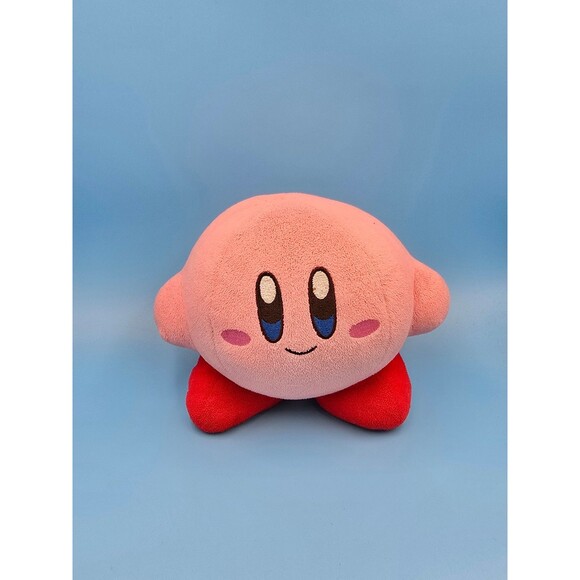 Nintendo Super Smash Bros Pink Kirby Plush Stuffed Collectible Toy 6” - Picture 1 of 3